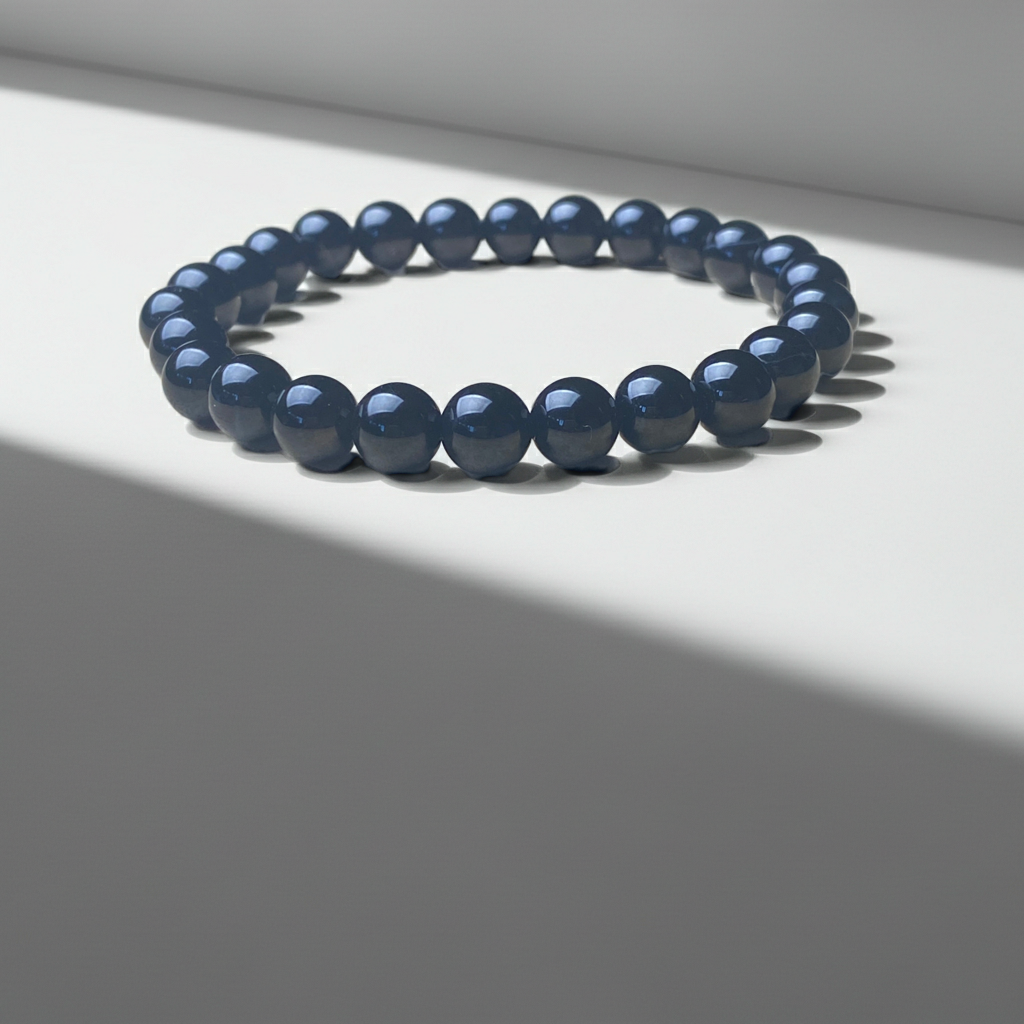 Black Agate Bracelet-absorb negativity, promote emotional strength, and encourage inner calm
