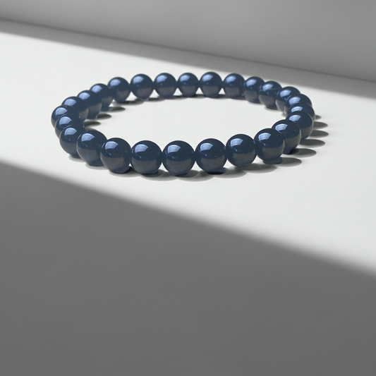 Black Agate Bracelet-absorb negativity, promote emotional strength, and encourage inner calm