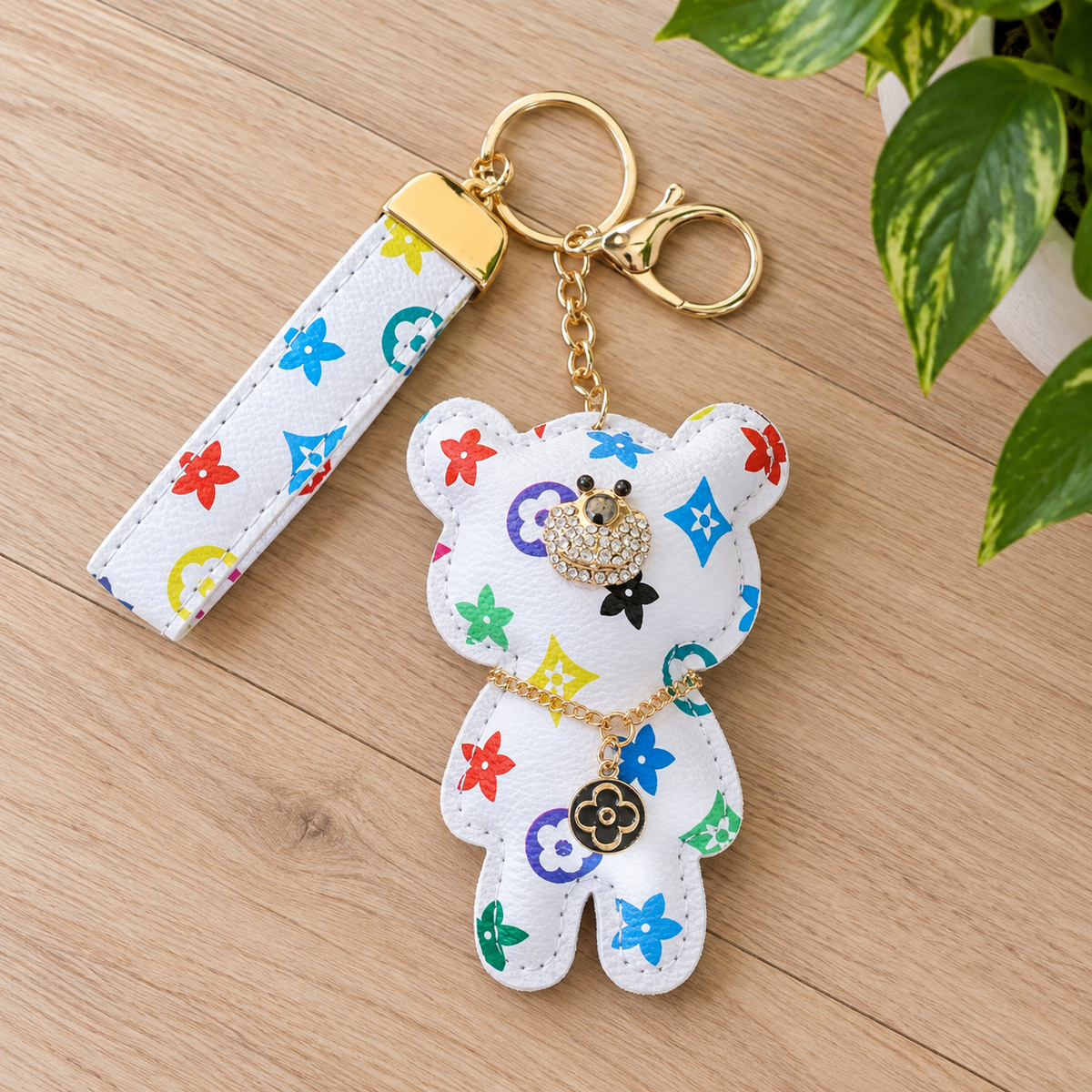 Cute Teddy Bear Keychain & Bag Charm