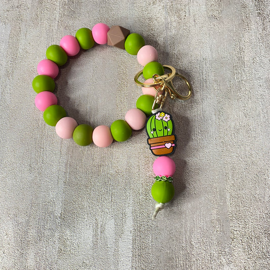 Kawaii Cactus Keychain