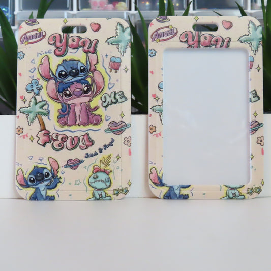 1980s Hawkins Style Anime Badge Holder