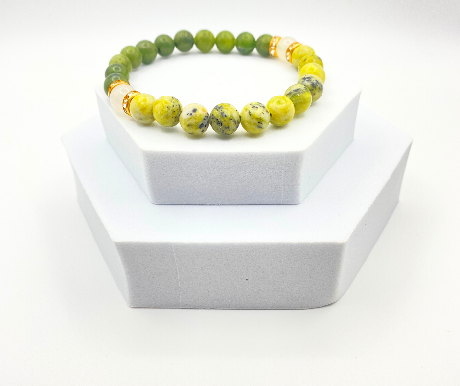Forest & Moss Green Harmony Bracelet