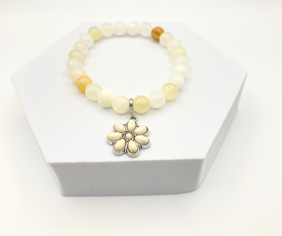 Daisy Dream Aragonite Bracelet
