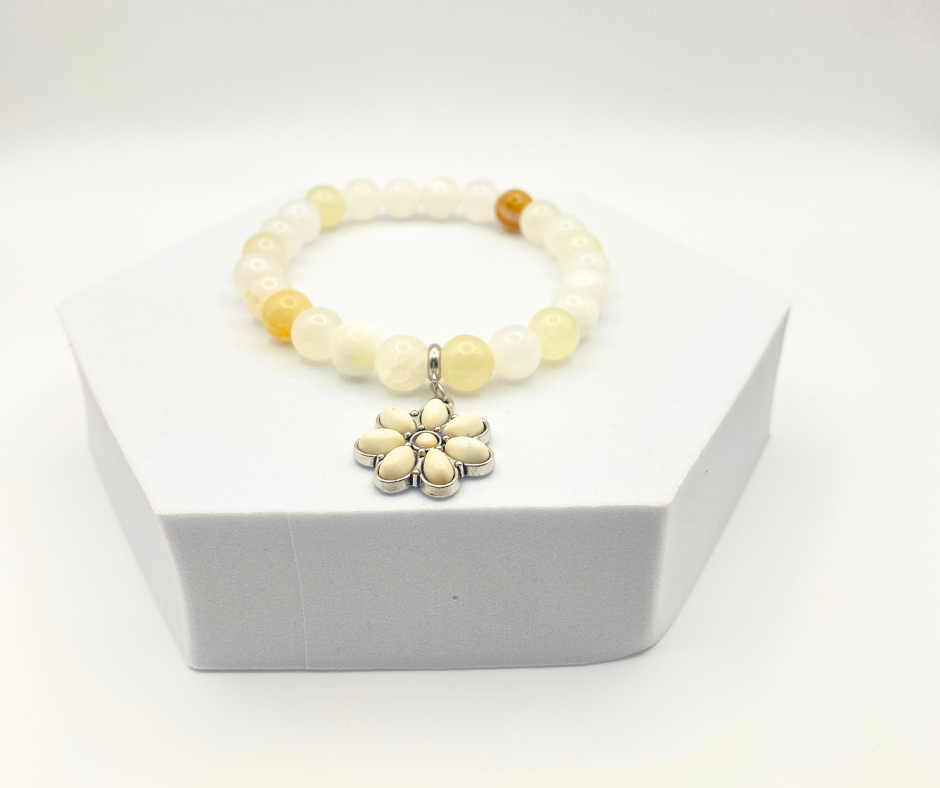 Daisy Dream Aragonite Bracelet