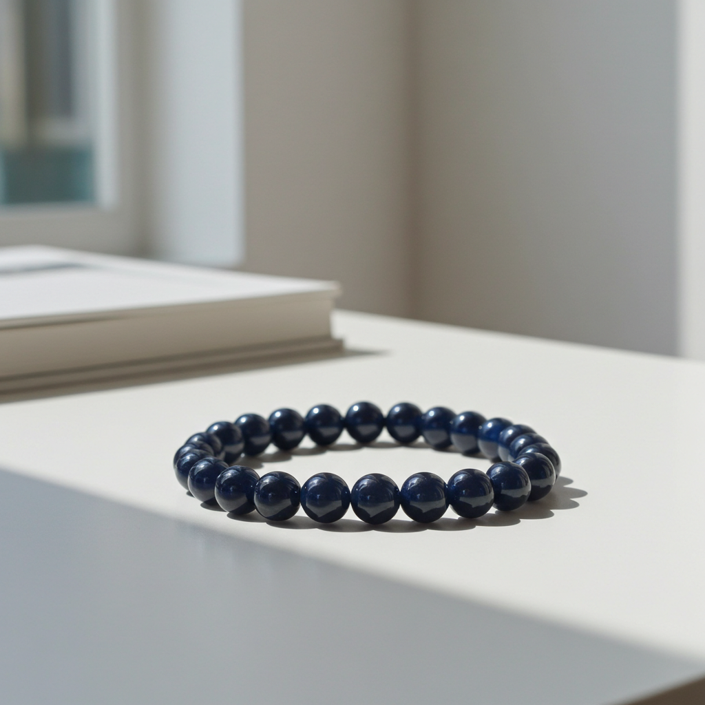 Black Agate Bracelet-absorb negativity, promote emotional strength, and encourage inner calm