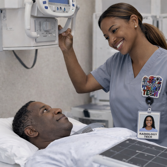 "Radiology Tech" Badge Reel