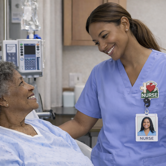 “Faith-Driven Nurse” Badge Reel
