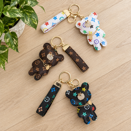 Cute Teddy Bear Keychain & Bag Charm