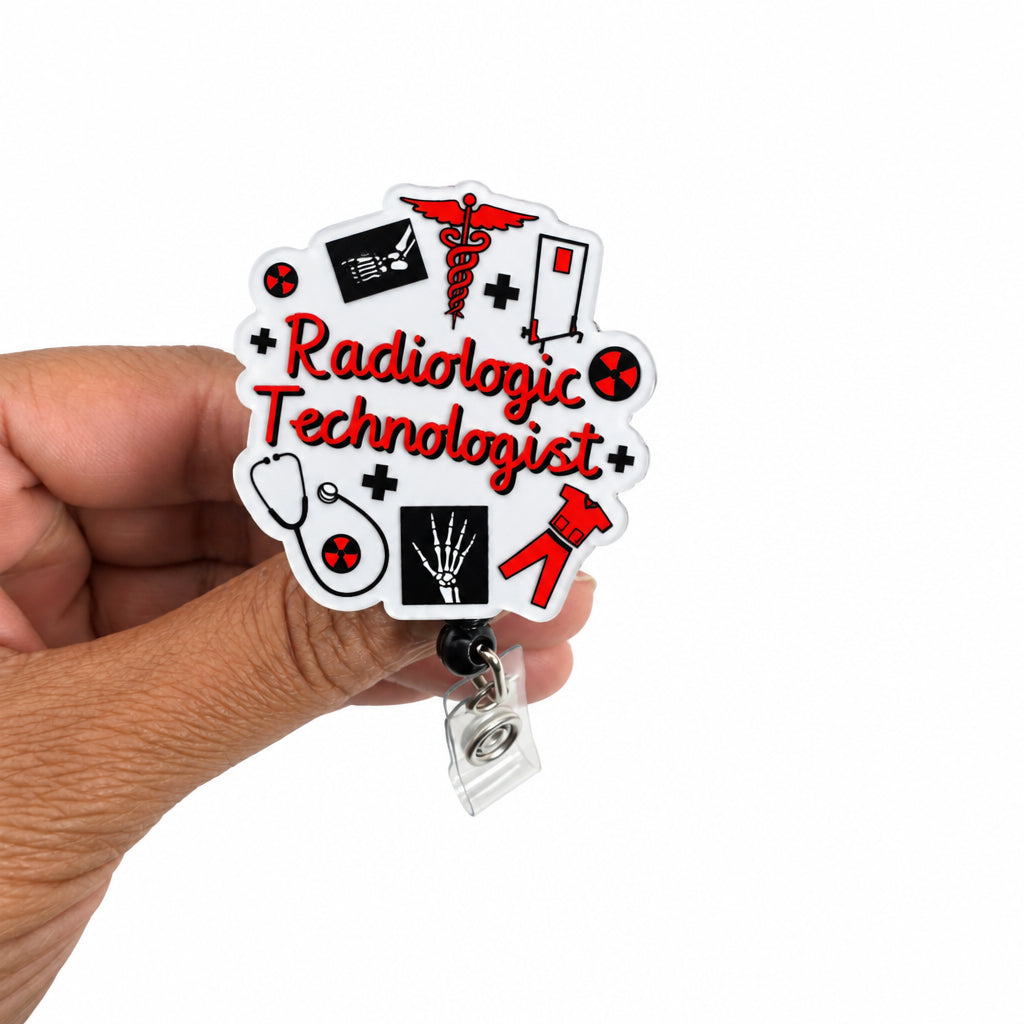 Radiologic Technologist  Acrylic Badge Reel