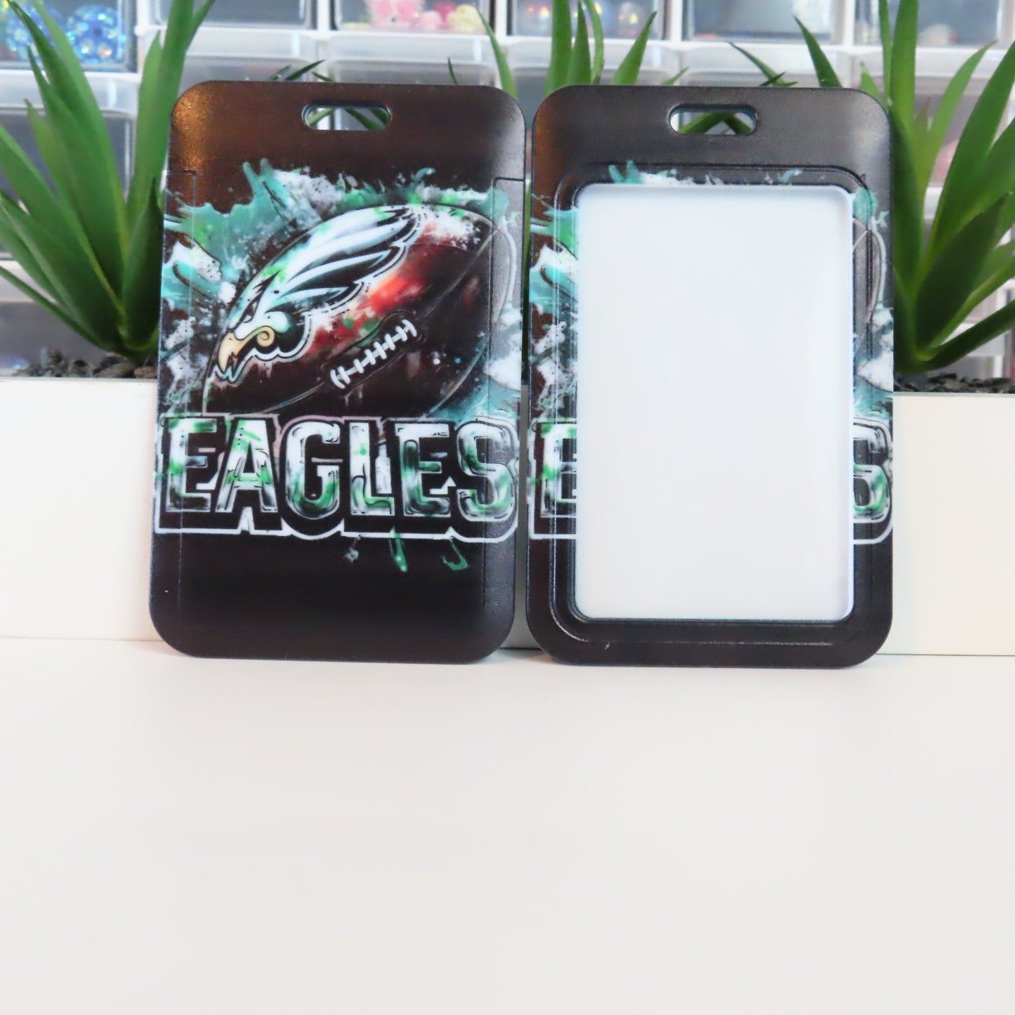 Fly High Football Badge Holder