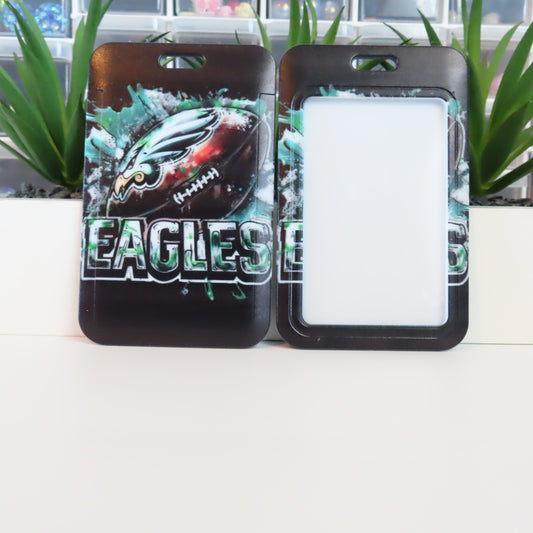 Eagles Football Badge Holder