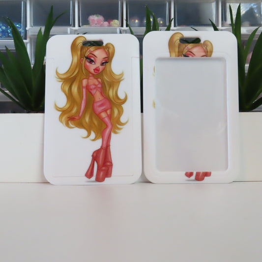 Y2K Fashion Doll Badge Holder