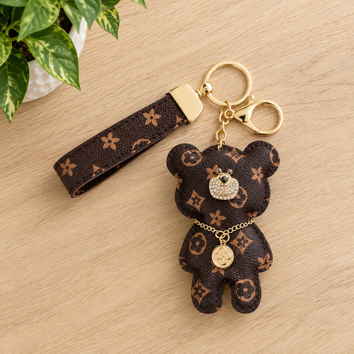 Cute Teddy Bear Keychain & Bag Charm